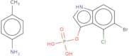 5-Bromo-4-chloro-3-indoxyl phosphate p-toluidine, micronized