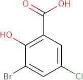 3-Bromo-5-chloro-2-hydroxybenzoic acid