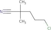5-Chloro-2,2-dimethylpentanenitrile