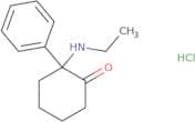 2-(Ethylamino)-2-phenylcyclohexan-1-one, hydrochloride