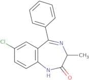 7-Chloro-3-methyl-5-phenyl-2,3-dihydro-1H-1,4-benzodiazepin-2-one