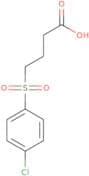 4-(4-Chlorobenzenesulfonyl)butanoic acid
