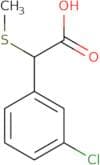 2-(3-Chlorophenyl)-2-(methylsulfanyl)acetic acid