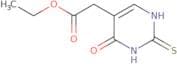 Ethyl 2-(4-hydroxy-2-mercaptopyrimidin-5-yl)acetate