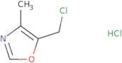 5-(Chloromethyl)-4-methyl-1,3-oxazole hydrochloride