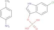6-Chloro-3-indolyl phosphate p-toluidine salt