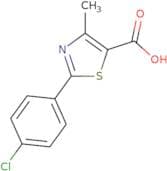 2-(4-Chlorophenyl)-4-methyl-1,3-thiazole-5-carboxylic acid