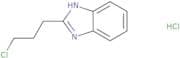 2-(3-Chloropropyl)-1H-1,3-benzodiazole hydrochloride