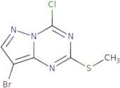 8-bromo-4-chloro-2-(methylthio)pyrazolo[1,5-a][1,3,5]triazine