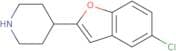 4-(5-Chloro-1-benzofuran-2-yl)piperidine