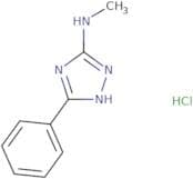 N-Methyl-5-phenyl-4H-1,2,4-triazol-3-amine hydrochloride
