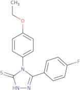 4-(4-Ethoxyphenyl)-5-(4-fluorophenyl)-4H-1,2,4-triazole-3-thiol