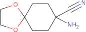 8-Amino-1,4-dioxaspiro[4.5]decane-8-carbonitrile