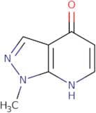 1-Methyl-1H,4H,7H-pyrazolo[3,4-b]pyridin-4-one