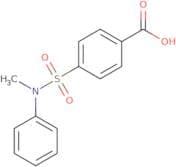 4-[Methyl(phenyl)sulfamoyl]benzoic acid