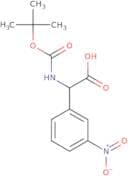 2-{[(tert-Butoxy)carbonyl]amino}-2-(3-nitrophenyl)acetic acid