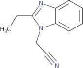 2-(2-Ethyl-1H-1,3-benzodiazol-1-yl)acetonitrile