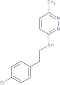 N-[2-(4-Chlorophenyl)ethyl]-6-methylpyridazin-3-amine