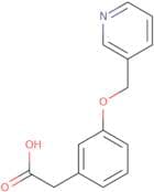 2-[3-(Pyridin-3-ylmethoxy)phenyl]acetic acid