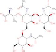 GlcNAc²(1-3)[GlcNAc²(1-6)]GalNAc-±-Thr