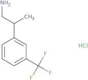 2-[3-(Trifluoromethyl)phenyl]propan-1-amine hydrochloride