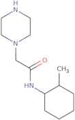 N-(2-Methylcyclohexyl)-2-(piperazin-1-yl)acetamide