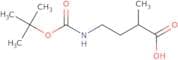 4-{[(tert-butoxy)carbonyl]amino}-2-methylbutanoic acid