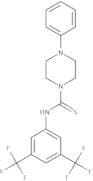 ((3,5-bis(trifluoromethyl)phenyl)amino)(4-phenylpiperazinyl)methane-1-thione