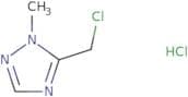 5-(Chloromethyl)-1-methyl-1H-1,2,4-triazole hydrochloride