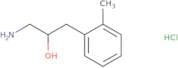 1-Amino-3-(2-methylphenyl)propan-2-ol hydrochloride