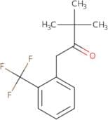3,3-Dimethyl-1-[2-(trifluoromethyl)phenyl]butan-2-one