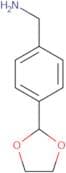 [4-(1,3-Dioxolan-2-yl)phenyl]methanamine