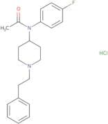 N-(4-Fluorophenyl)-N-[1-(2-phenylethyl)piperidin-4-yl]acetamide, hydrochloride