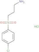 3-(4-Chlorobenzenesulfonyl)propan-1-amine hydrochloride