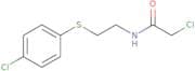 2-Chloro-N-{2-[(4-chlorophenyl)sulfanyl]ethyl}acetamide
