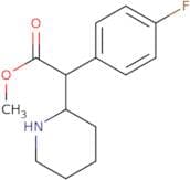 Methyl 2-(4-fluorophenyl)-2-(piperidin-2-yl)acetate