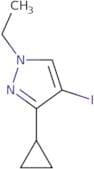 3-Cyclopropyl-1-ethyl-4-iodo-1H-pyrazole