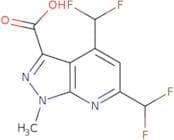 4,6-Bis(difluoromethyl)-1-methyl-1H-pyrazolo[3,4-b]pyridine-3-carboxylic acid