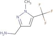 [1-Methyl-5-(trifluoromethyl)-1H-pyrazol-3-yl]methanamine