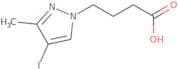 4-(4-Iodo-3-methyl-1H-pyrazol-1-yl)butanoic acid