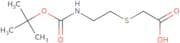 2-[(2-{[(tert-Butoxy)carbonyl]amino}ethyl)sulfanyl]acetic acid