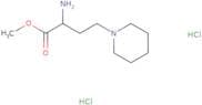 Methyl 2-amino-4-(piperidin-1-yl)butanoate dihydrochloride