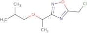 5-(Chloromethyl)-3-[1-(2-methylpropoxy)ethyl]-1,2,4-oxadiazole