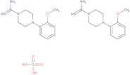 Bis(4-(2-methoxyphenyl)piperazine-1-carboximidamide), sulfuric acid