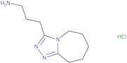 3-{5H,6H,7H,8H,9H-[1,2,4]Triazolo[4,3-a]azepin-3-yl}propan-1-amine hydrochloride