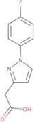 2-[1-(4-Fluorophenyl)-1H-pyrazol-3-yl]acetic acid