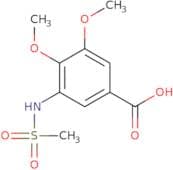 3-Methanesulfonamido-4,5-dimethoxybenzoic acid