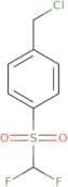 1-(Chloromethyl)-4-difluoromethanesulfonylbenzene