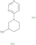 1-(Pyrimidin-4-yl)piperidin-3-amine dihydrochloride