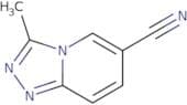 3-Methyl-[1,2,4]triazolo[4,3-a]pyridine-6-carbonitrile